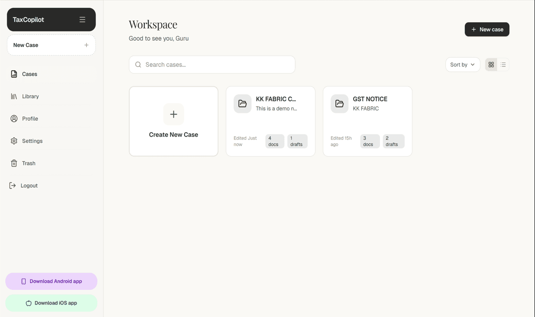 TaxCopilot overview